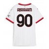 AC Milan Tammy Abraham #90 Bortedrakt Kvinner 2024-25 Kortermet